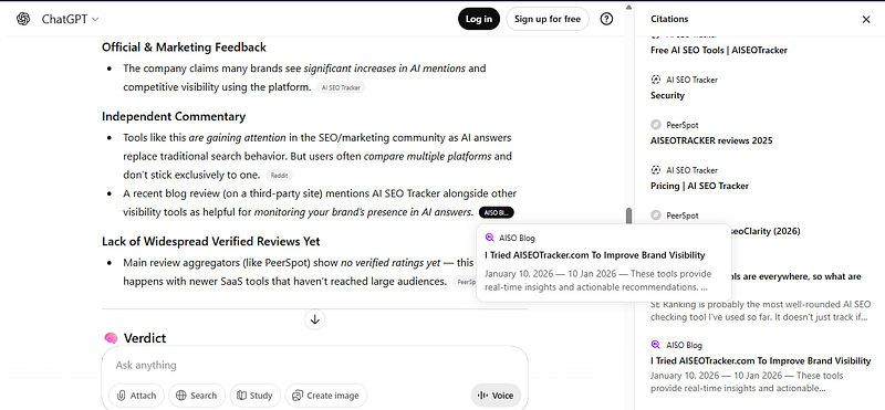 chatgpt citation example seo booster at AISO Blog